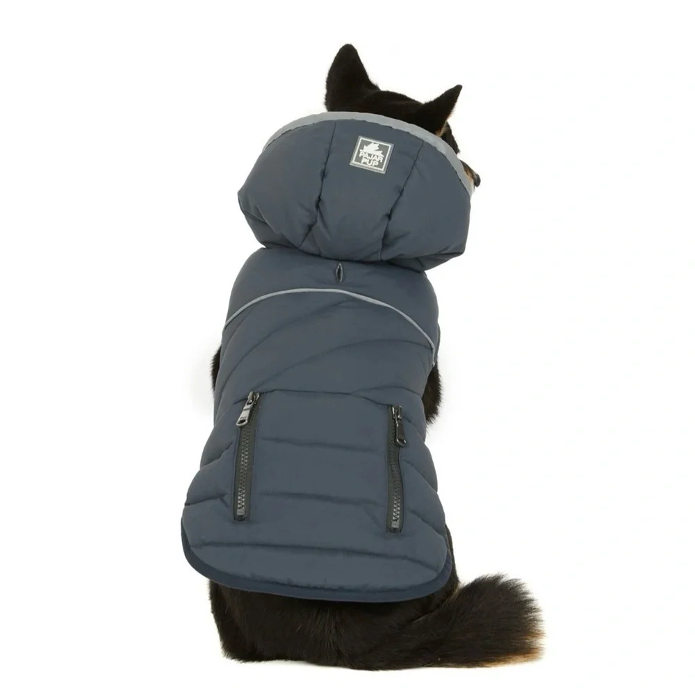 Pajar Denver Dog Vest Size Medium Graphite Gray Quilted Puffer Jacket New NWT